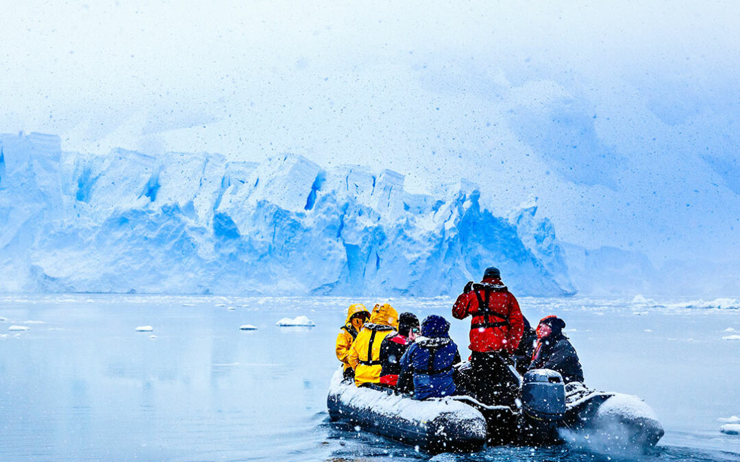 Cruising into the Great White on an Antarctica Tour