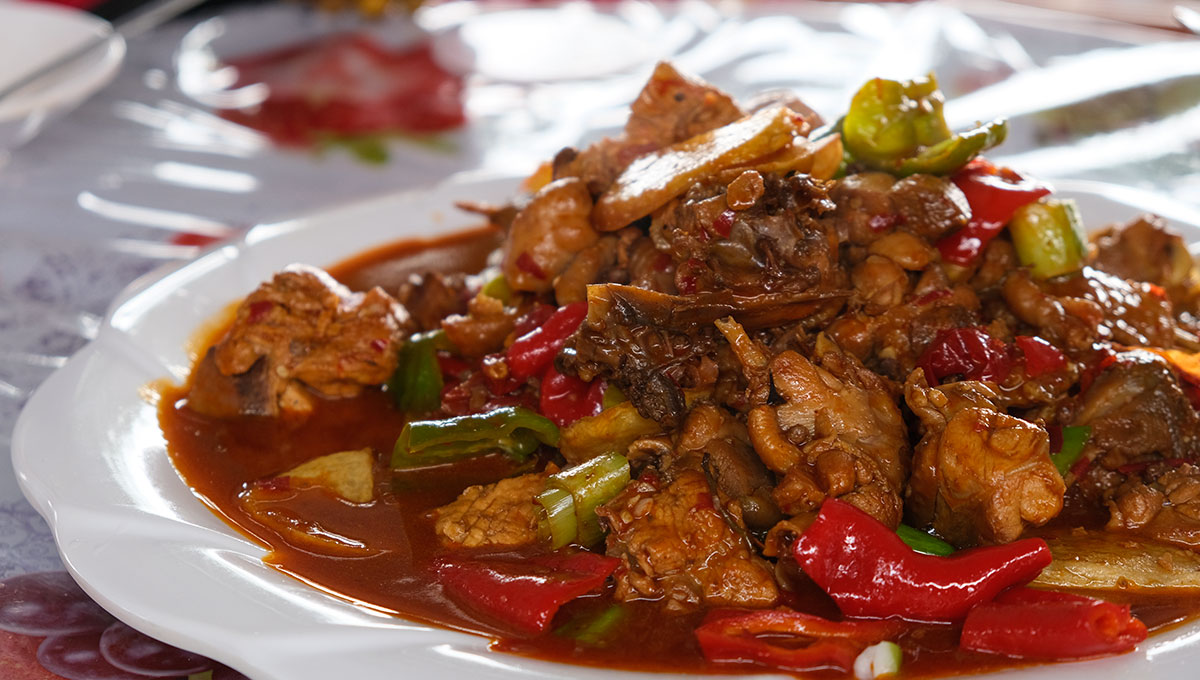 Xinjiang “Big Plate Chicken”, Chinese Cuisine