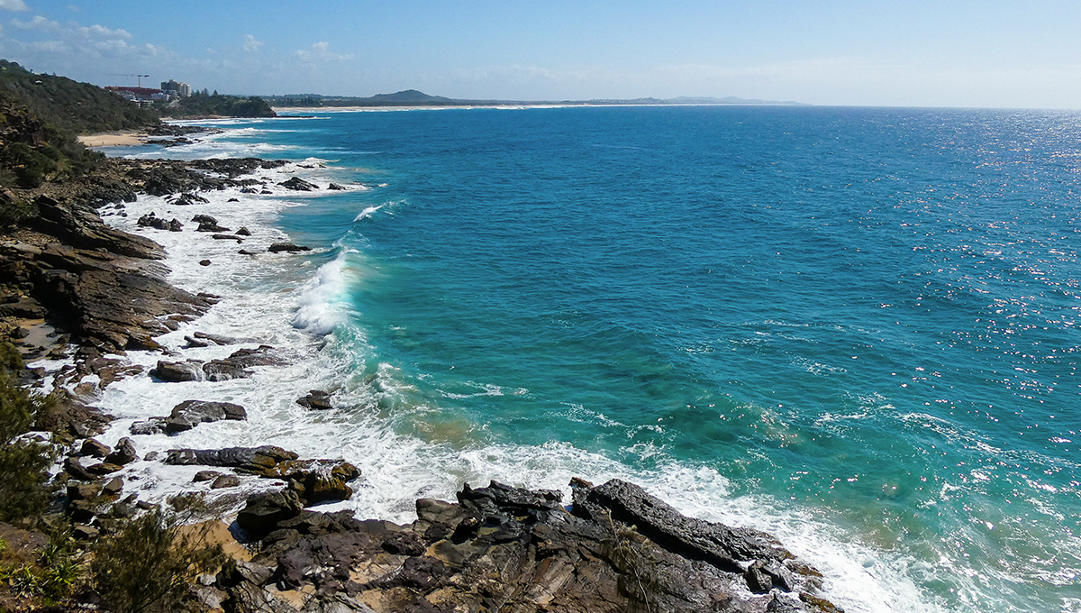 Peregian beach in Sunshine Coast, Australia - Holiday Vibes Blog, Good Vibes Only
