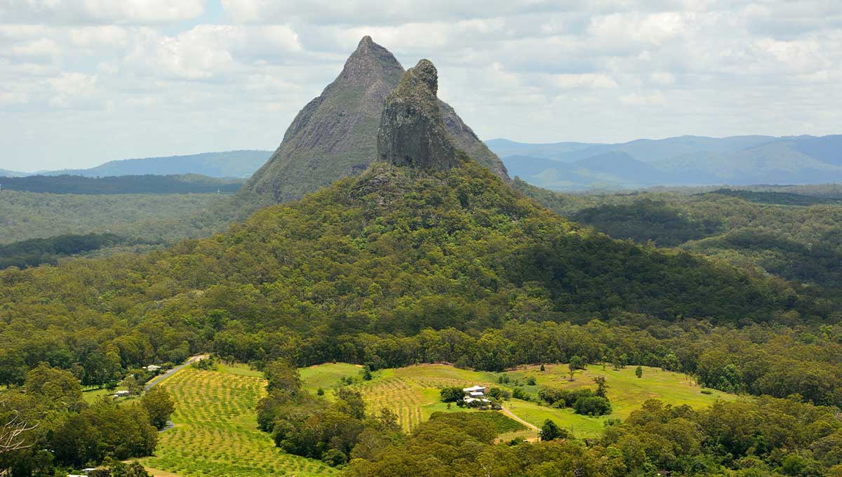 Glass house mountains hiking in Sunshine Coast, Australia - Holiday Vibes Blog, Good Vibes Only