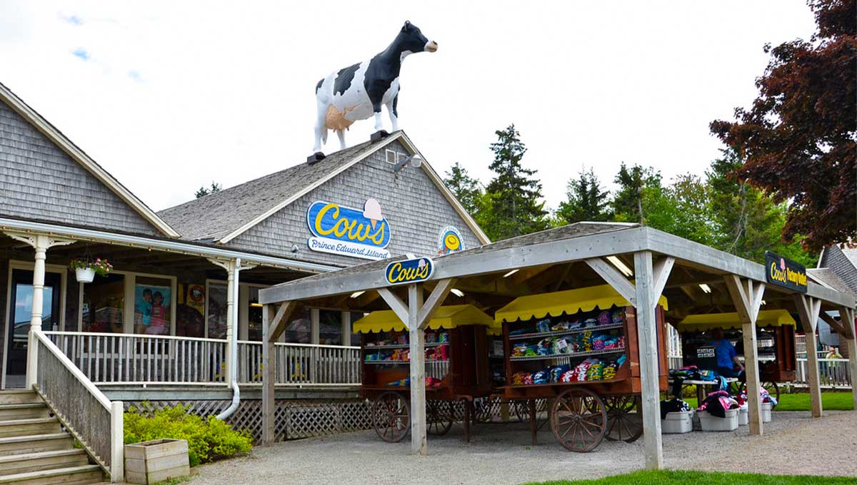 Cows Creamery in Prince Edward Island, Canada - Holiday Vibes Blog, Good Vibes Only