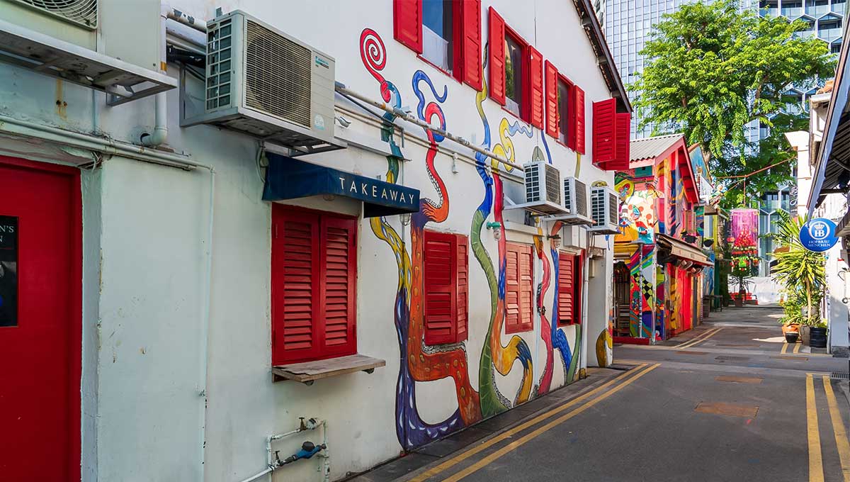 Haji Lane - Best things to do in Singapore - Holiday Vibes Blog, Good Vibes Only