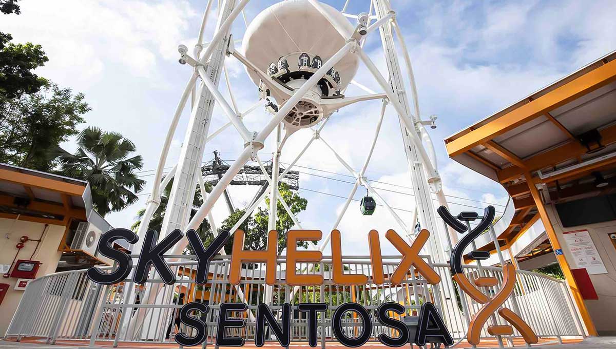 Skyhelix Sentosa - Best things to do in Singapore - Holiday Vibes Blog, Good Vibes Only