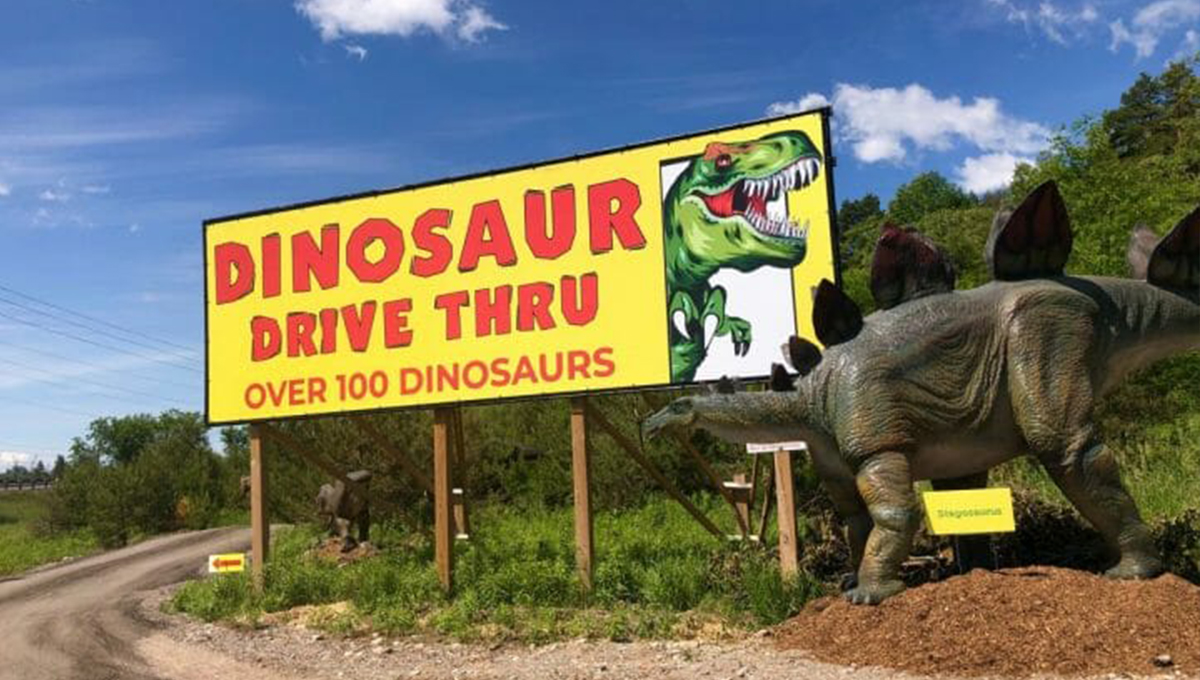 Dino Drive in Toronto - Holiday Vibes Blog, Good Vibes Only