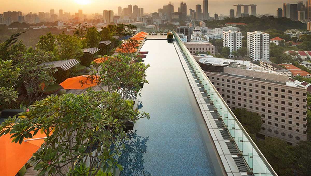JEN Singapore orchard gateway by Shangri-la - Top rooftop pools in Singapore, Good Vibes Only