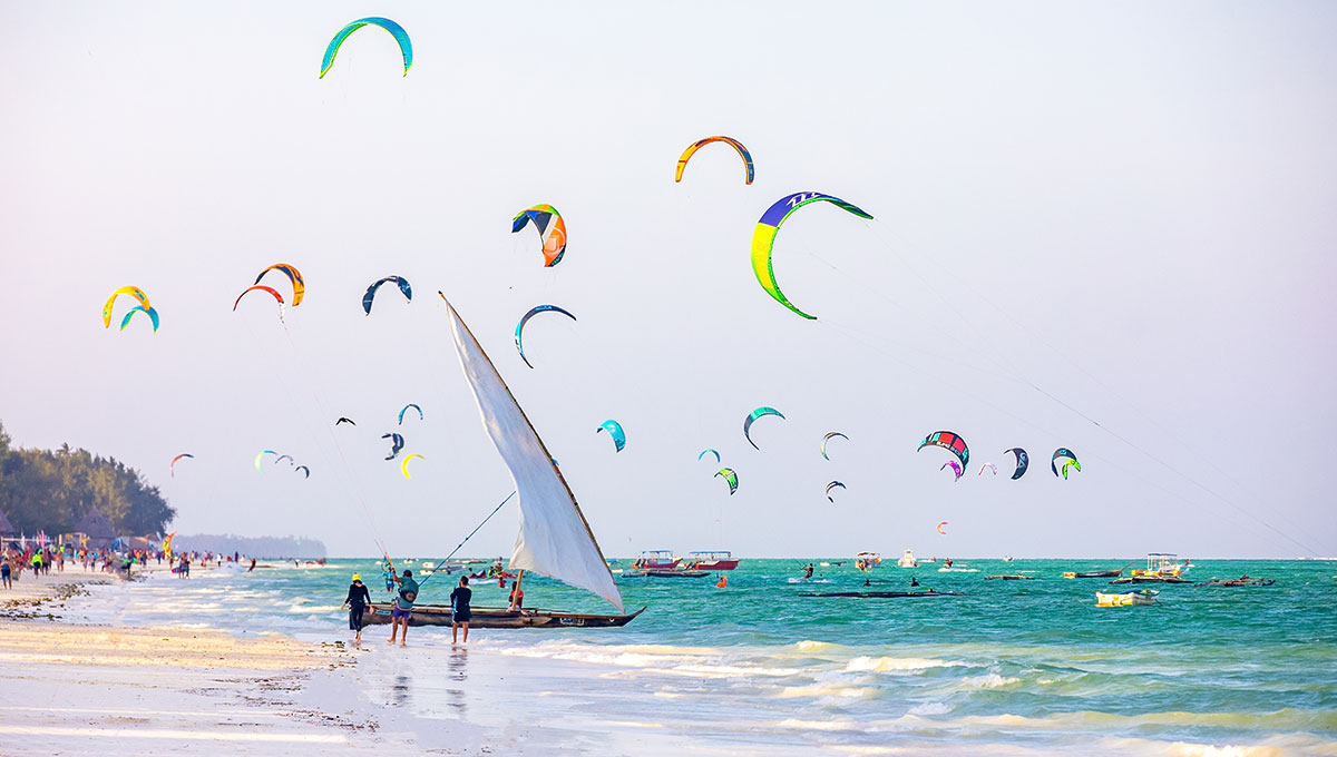 Kitesurfing in Zanzibar - World Holiday Vibes Blog, Good Vibes Only