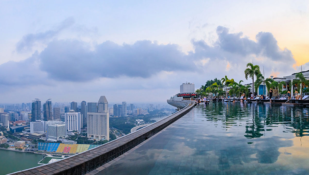 Marina Bay Sands, top rooftop pools in Singapore - World Holiday Vibes, Good Vibes Only