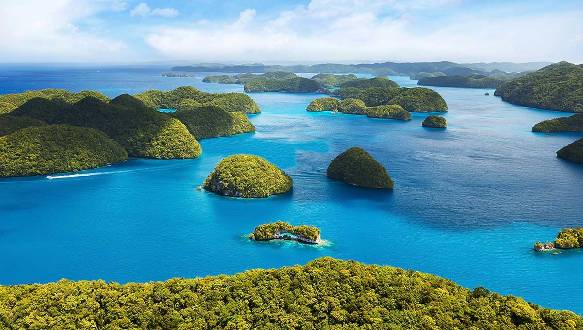 Palau ocean, Oceania
