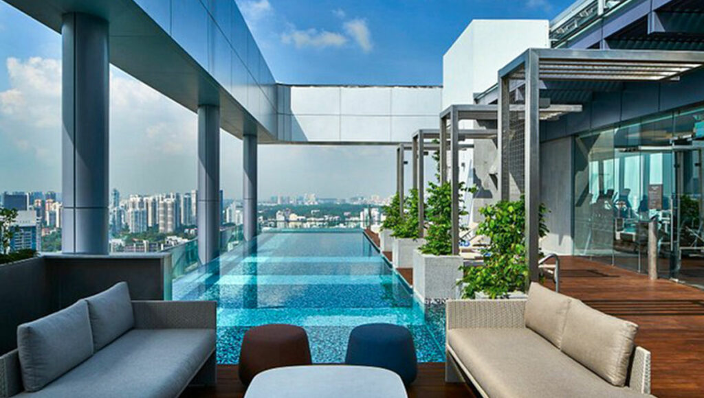 Courtyard by Marriott Singapore Novena, top rooftop pools in Singapore - World Holiday Vibes, Good Vibes Only